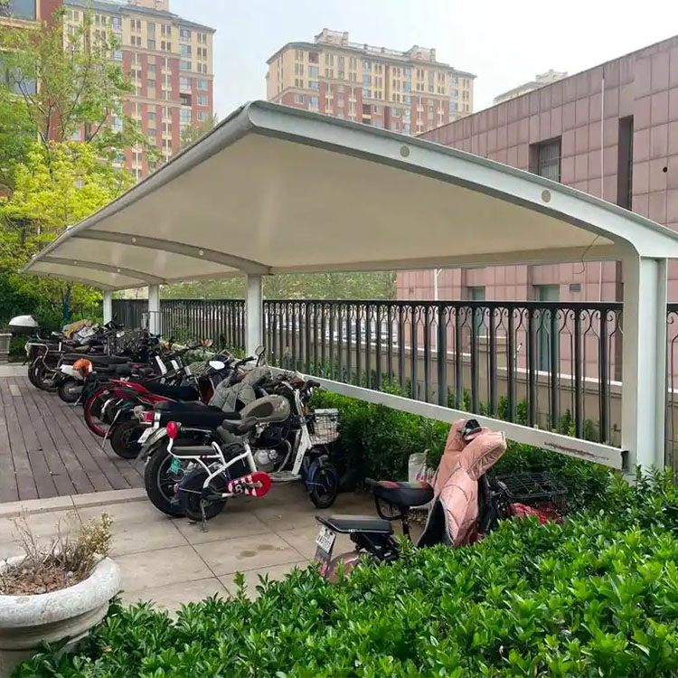 巫溪县膜结构电动车棚